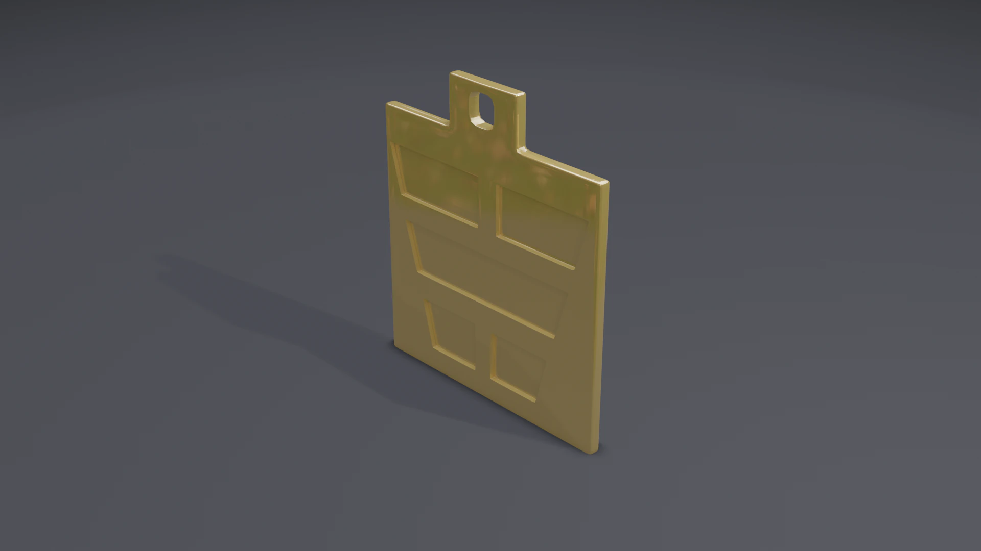 Bagua kan mk1 pendant 3D Model .c4d .max .obj .3ds .fbx .stl .blend 