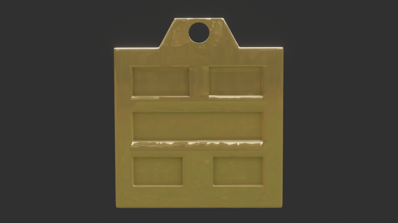 Bagua kan mk2 pendant 3D Model .c4d .max .obj .3ds .fbx .stl .blend 
