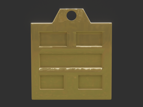 Bagua kan mk2 pendant 3D 모델