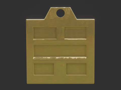 Bagua kan mk2 Anh&auml;nger 3D Modell