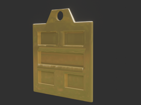 Bagua kan mk2 pendant 3D Model