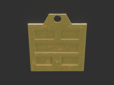 Bagua kan mk2 pendant 3D Model