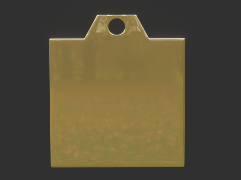 Bagua kan mk2 pendant 3D Model