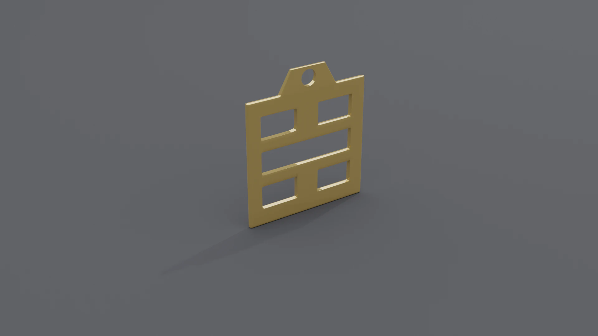 Bagua kan mk3 pendant 3D Model .c4d .max .obj .3ds .fbx .stl .blend
