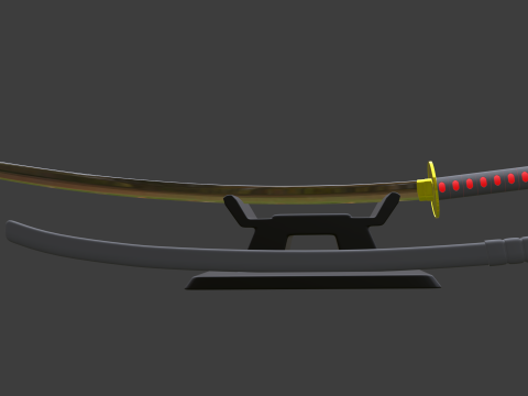 Katana 3D 모델