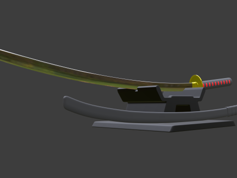 Katana 3D Model