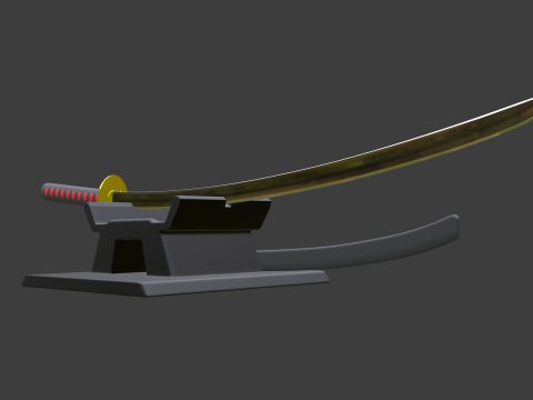 Katana 3D Model