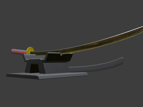 Katana 3D Model