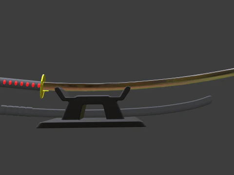 Katana 3D Model