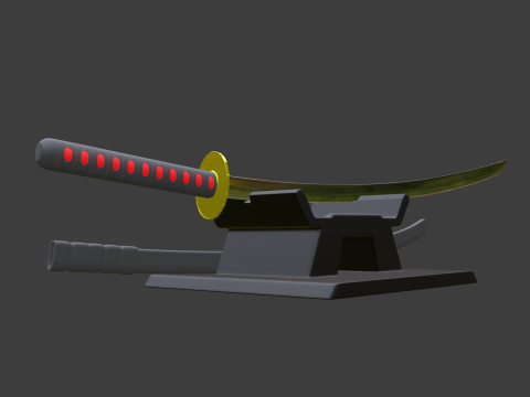Katana 3D Model