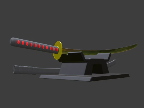 Katana 3D Model