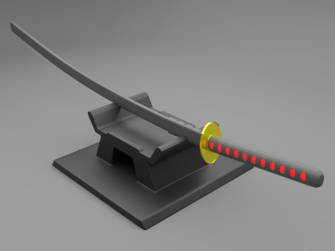 Katana 3D Model