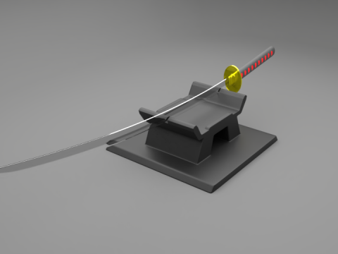 Katana 3D Model