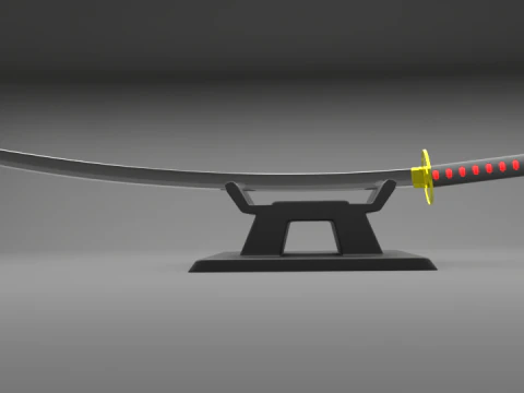 Katana 3D Model