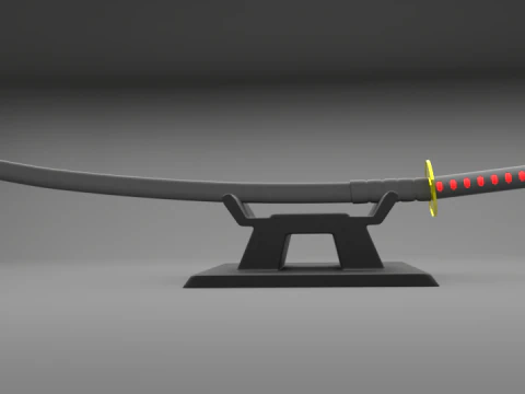 Katana 3D Model
