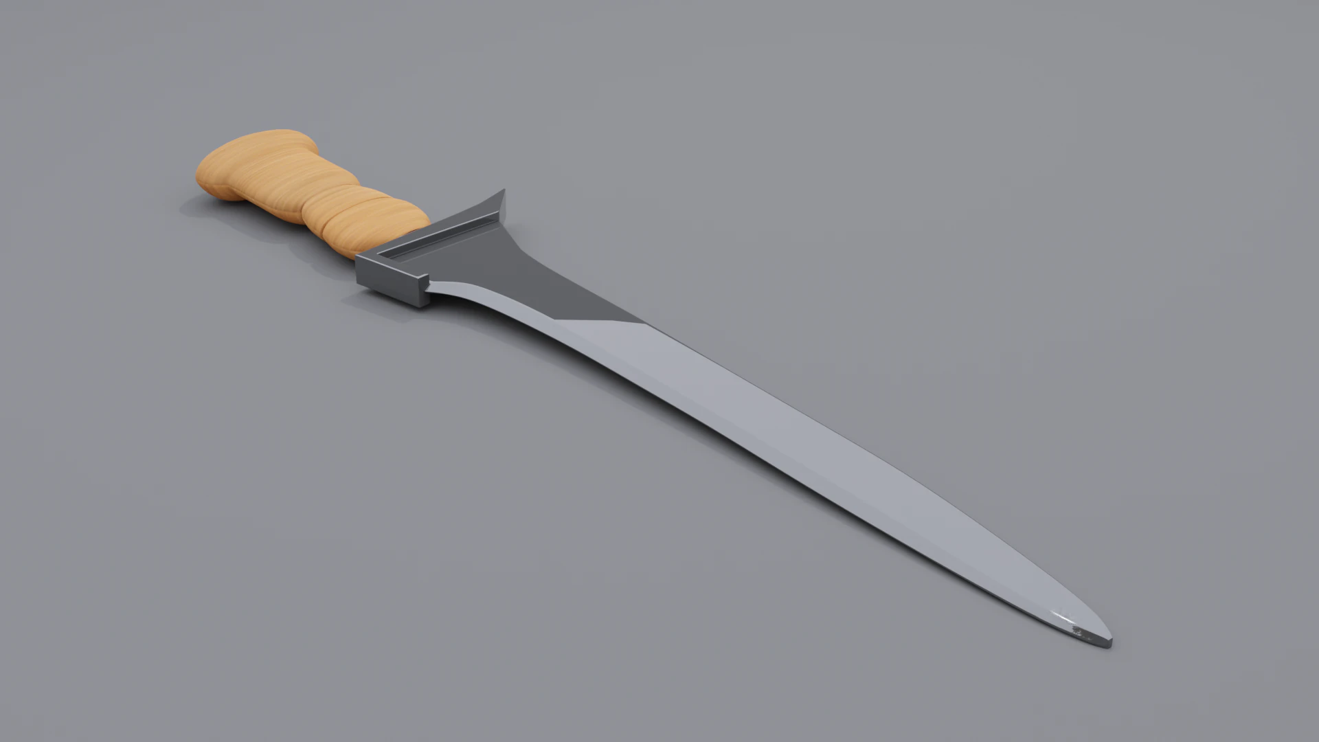 Keris melayu 3D Model .c4d .max .obj .3ds .fbx .stl .blend 