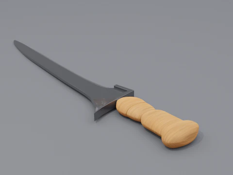 Keris melayu 3D Model