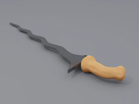 Keris mk1 Model 3D