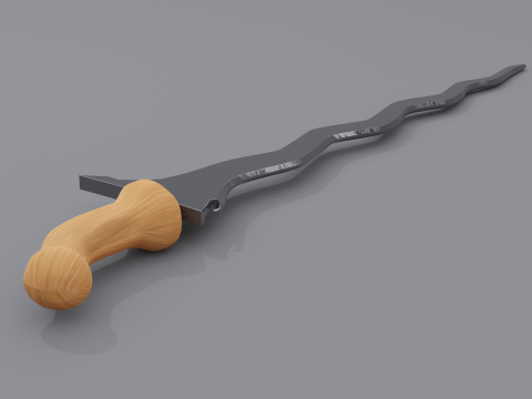 Keris mk1 3D Модель