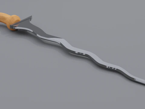 Keris mk1 3D Model