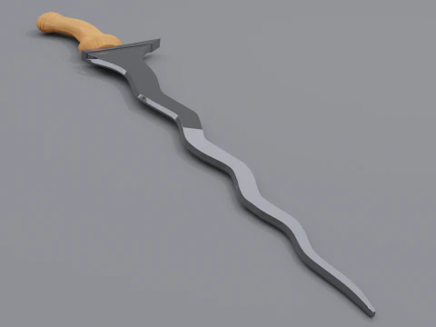 Keris mk2 3D Model