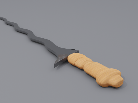 Keris mk3 3D Model