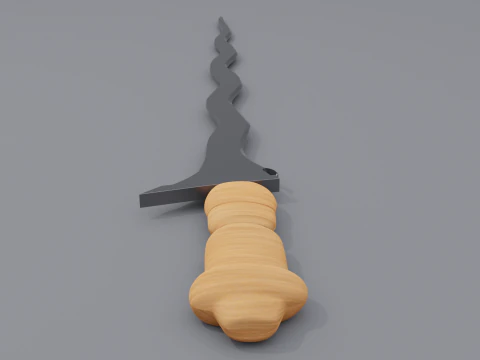 Keris mk3 3D Model