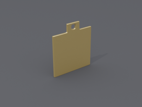 Bagua kun mk1 pendant 3D Model