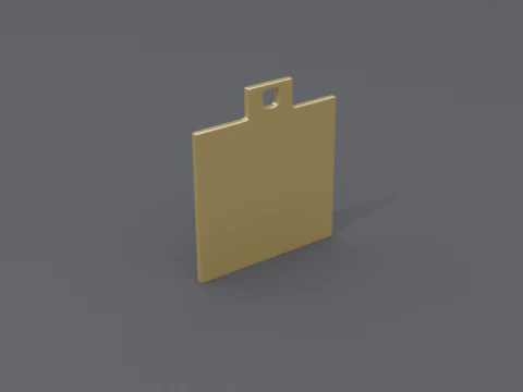 Bagua kun mk1 pendant 3D Model