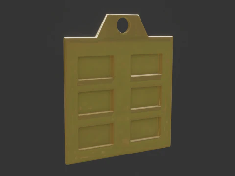Bagua kun mk2 pendant 3D Model