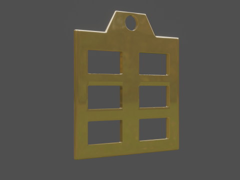 Bagua kun mk3 pendant 3D 모델
