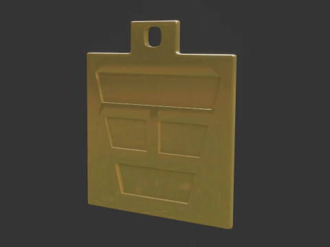 बगुआ ली एमके1 पेंडेंट 3D मॉडल