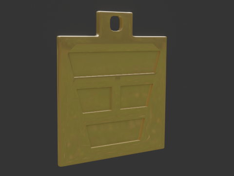 Bagua li mk1 pendant Modello 3D