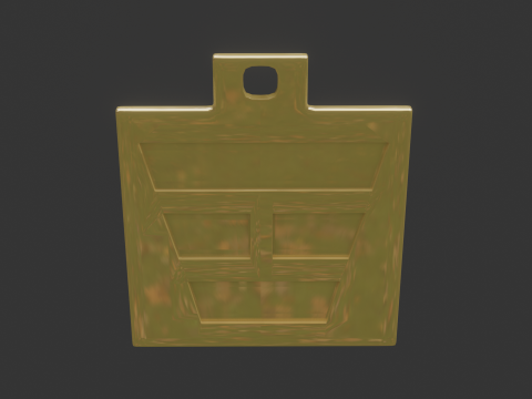 Bagua li mk1 pendant Modello 3D