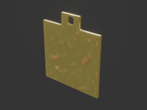 Bagua li mk1 pendant Modello 3D
