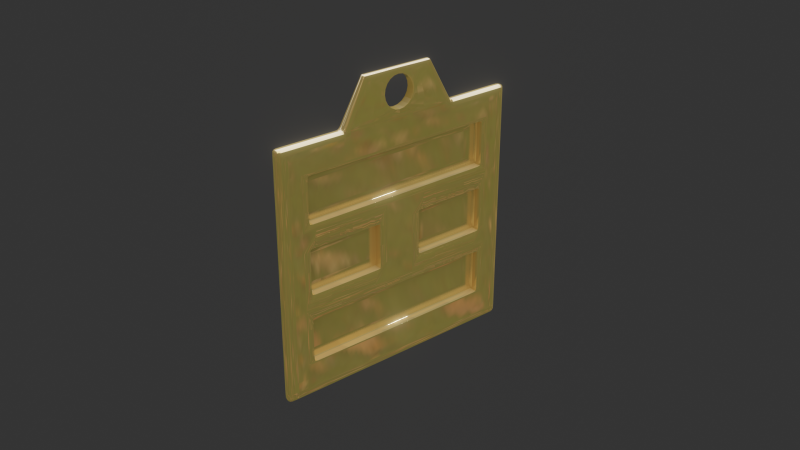 Bagua li mk2 pendant 3D 모델 .c4d .max .obj .3ds .fbx .stl .blend 