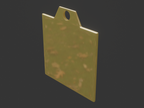 Bagua li mk2 pendant 3D 모델