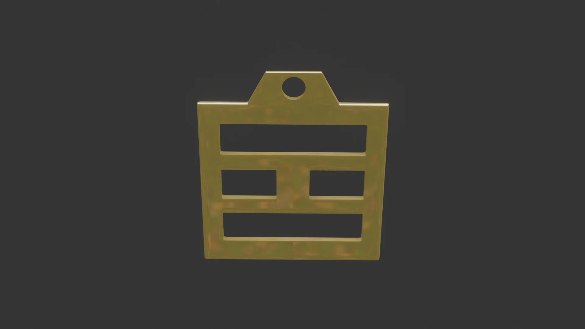 Bagua li mk3 pendant 3D Model .c4d .max .obj .3ds .fbx .stl .blend