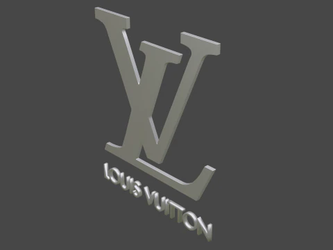 logotipo de luis Modelo 3D