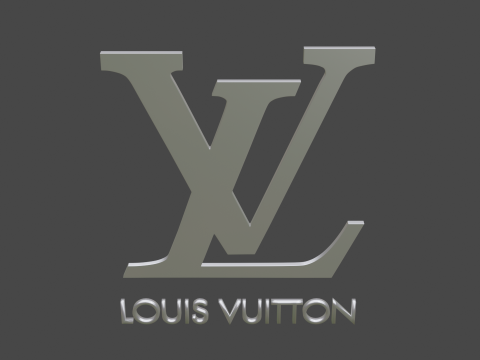 Louiss logo Modèle 3D
