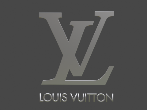 Louiss logo Modèle 3D