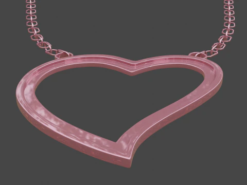 Colgante de amor 2 Modelo 3D