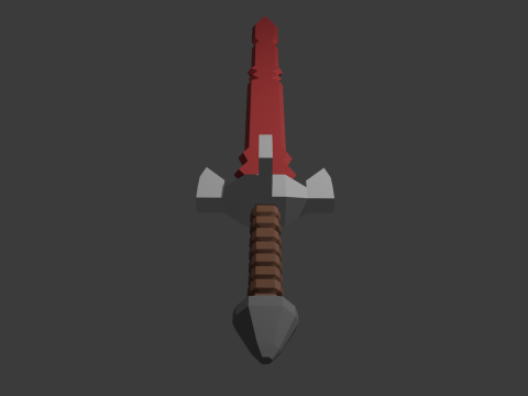 Low poly sword 2 3D 模型