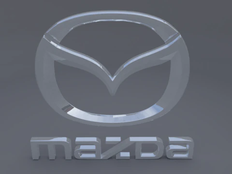 Mazda logo 3D Model