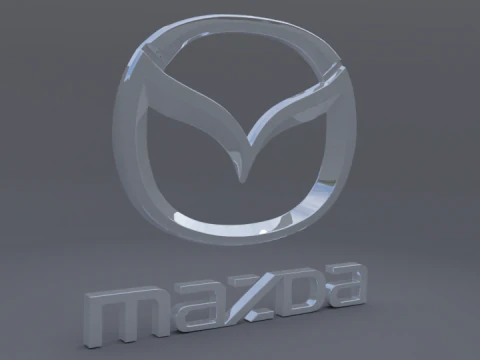 Mazda logo 3D Model