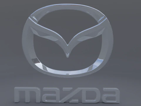 Mazda logo 3D Model
