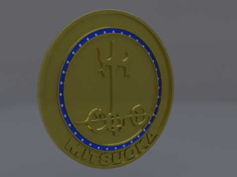 Mitsuoka logo Model 3D