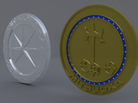 Mitsuoka logo Model 3D