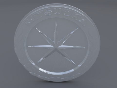 Mitsuoka logo Model 3D