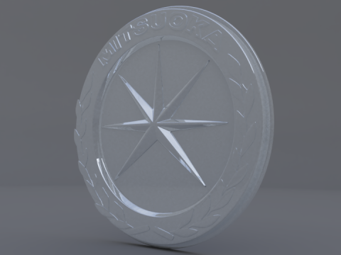 Mitsuoka logo Model 3D